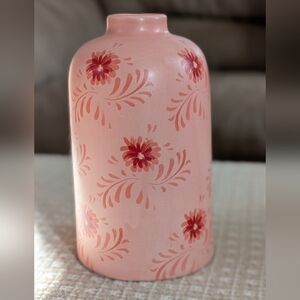Mainstays Pink Floral Vase